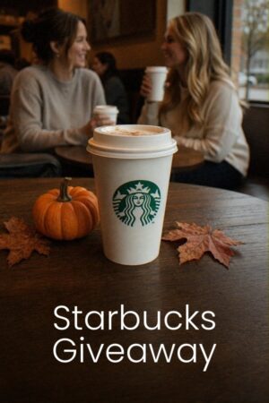Starbucks Instagram Giveaway Sponsorship